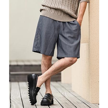 【CAMBIO(カンビオ)】 Daily Chambray Shorts ショートパンツ(S600126cmb) | CAMBIO | 03