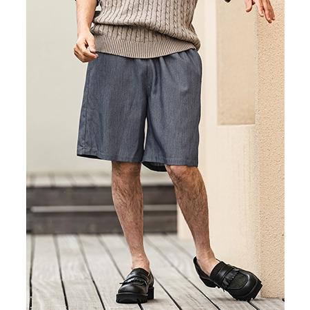 【CAMBIO(カンビオ)】 Daily Chambray Shorts ショートパンツ(S600126cmb) | CAMBIO | 04