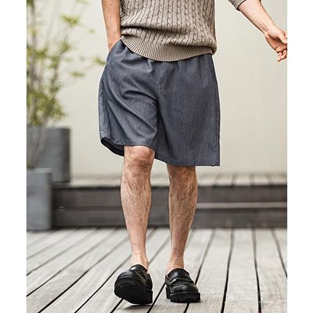 【CAMBIO(カンビオ)】 Daily Chambray Shorts ショートパンツ(S600126cmb) | CAMBIO | 05