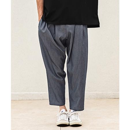 【CAMBIO(カンビオ)】Daily Chambray Tapered Pants テーパードパンツ(S600226cmb) | CAMBIO | 04