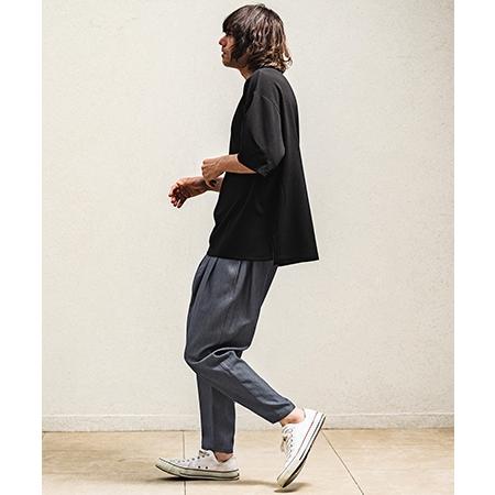 【CAMBIO(カンビオ)】Daily Chambray Tapered Pants テーパードパンツ(S600226cmb) | CAMBIO | 09