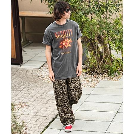 【CAMBIO(カンビオ)】 レオパードツイルワイドカーブパンツ | CAMBIO | 13