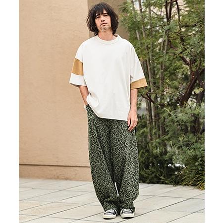 【CAMBIO(カンビオ)】 レオパードツイルワイドカーブパンツ | CAMBIO | 06