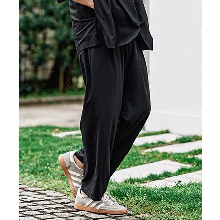 【CAMBIO(カンビオ)】2 way Stretch Mini Ripstop Wide Straight Pants ワイドストレートパンツ(S69526cmb) | CAMBIO | 12