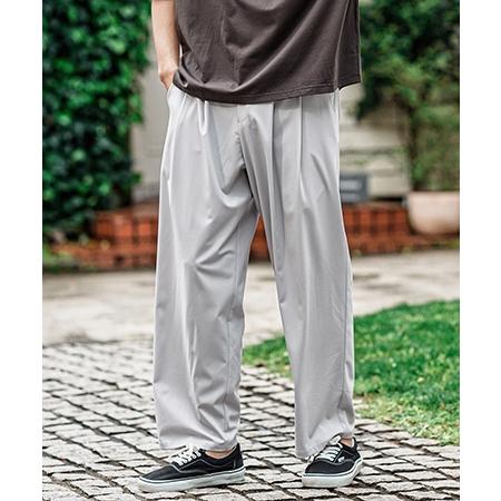【CAMBIO(カンビオ)】2 way Stretch Mini Ripstop Wide Straight Pants ワイドストレートパンツ(S69526cmb) | CAMBIO | 04