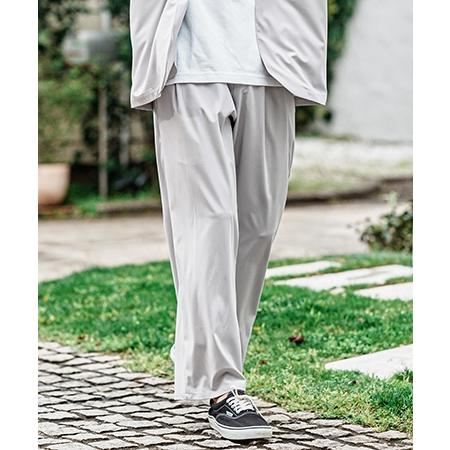 【CAMBIO(カンビオ)】2 way Stretch Mini Ripstop Wide Straight Pants ワイドストレートパンツ(S69526cmb) | CAMBIO | 05
