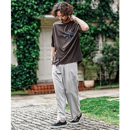 【CAMBIO(カンビオ)】2 way Stretch Mini Ripstop Wide Straight Pants ワイドストレートパンツ(S69526cmb) | CAMBIO | 08