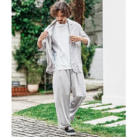 【CAMBIO(カンビオ)】2 way Stretch Mini Ripstop Wide Straight Pants ワイドストレートパンツ(S69526cmb) | CAMBIO | 09