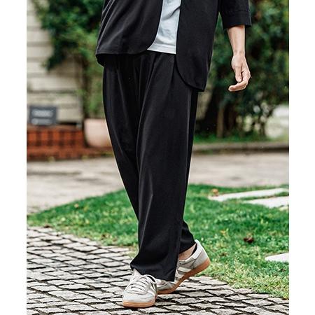 【CAMBIO(カンビオ)】2 way Stretch Mini Ripstop Wide Straight Pants ワイドストレートパンツ(S69526cmb) | CAMBIO | 10