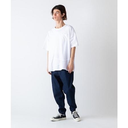 【rehacer(レアセル)】Big Pocket Wide Tapered Denim　デニムパンツ(01190500020) | rehacer | 02