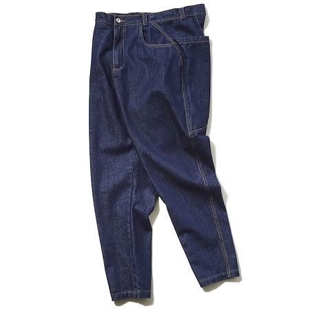 【rehacer(レアセル)】Big Pocket Wide Tapered Denim　デニムパンツ(01190500020) | rehacer | 05