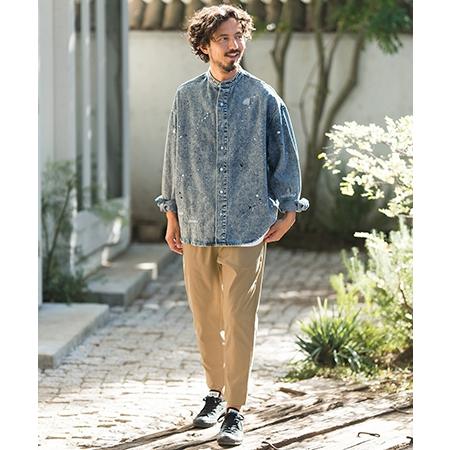 CAMBIO（カンビオ） 【】Stretch Saruel Tight Tapered Pants サルエル