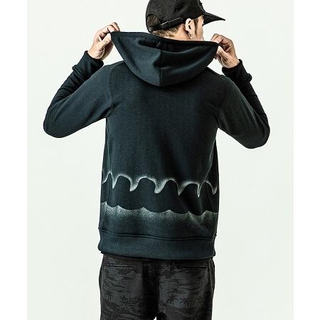 ACANTHUS（アカンサス） 【】muta Stencil Freedom Sleeve Zip-up