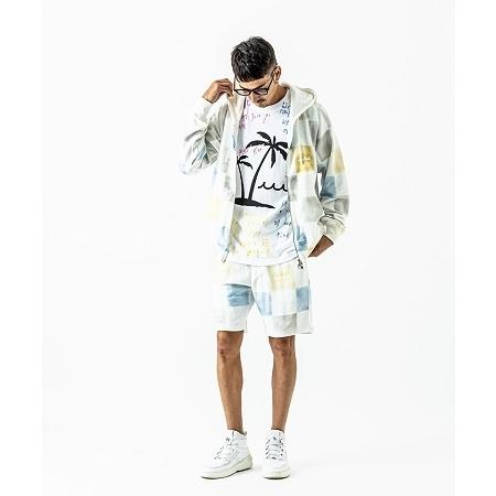 ACANTHUS（アカンサス） 【】muta Block Stencil Freedom SleeveZip-up