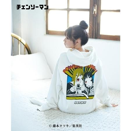 glamb(グラム)】Power & Kobeni Hoodie パワーアンドコベニフーディ
