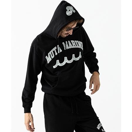 ACANTHUS（アカンサス） 【】muta College Logo Hooded Sweatshirt