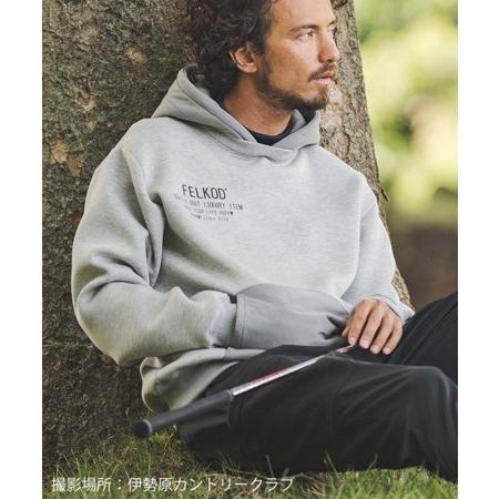 felkod（フィルコッド） 【】Quilting Mix Cardboard Knit Parka