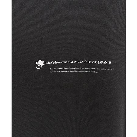 【GLIMCLAP(グリムクラップ)】One arm patterned design hooded jersey パーカー(15-073-gla-cd) | GLIMCLAP | 15