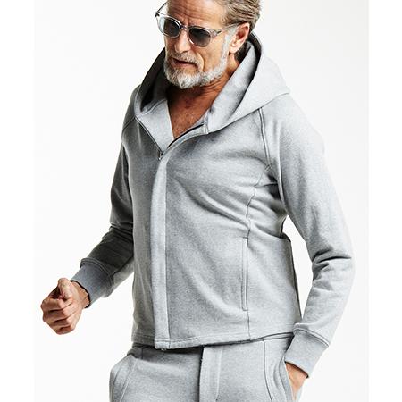 AKM 【AKM】SOLID WRAP HOODED パーカー(B470-CNU192) : CAMBIO - 通販 