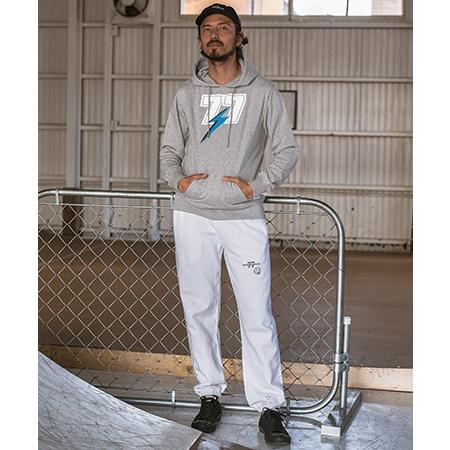 【seventy seven(セブンティセブン)】middle onz sweat P-O hoodie (thunder) パーカー(7724S200)｜cambio｜10