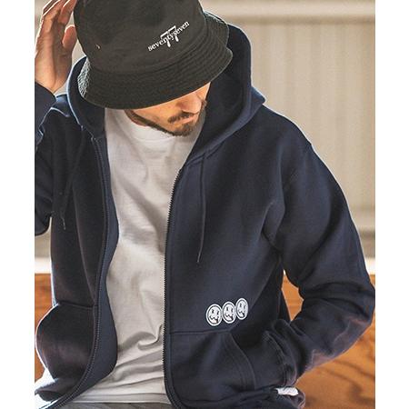 【seventy seven(セブンティセブン)】 middle onz zip up hoodie (emblem) パーカー(7724S260)｜cambio｜18