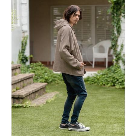 CAMBIO（カンビオ） 【】ストレッチフェイクスウェードスナップボタン