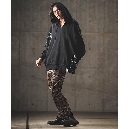 【GLIMCLAP(グリムクラップ)】Used processing oversized sweat hoodie パーカー(17-130-gla-ce) | GLIMCLAP | 18