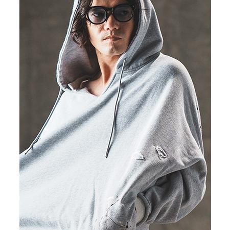 【GLIMCLAP(グリムクラップ)】Used processing oversized sweat hoodie パーカー(17-130-gla-ce) | GLIMCLAP | 23