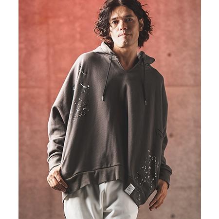 【GLIMCLAP(グリムクラップ)】Used processing oversized sweat hoodie パーカー(17-130-gla-ce) | GLIMCLAP | 08