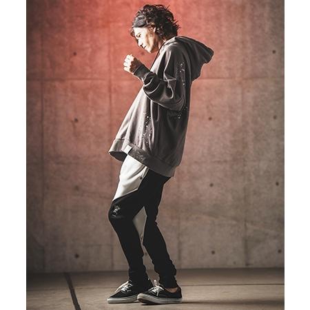 【GLIMCLAP(グリムクラップ)】Used processing oversized sweat hoodie パーカー(17-130-gla-ce) | GLIMCLAP | 12