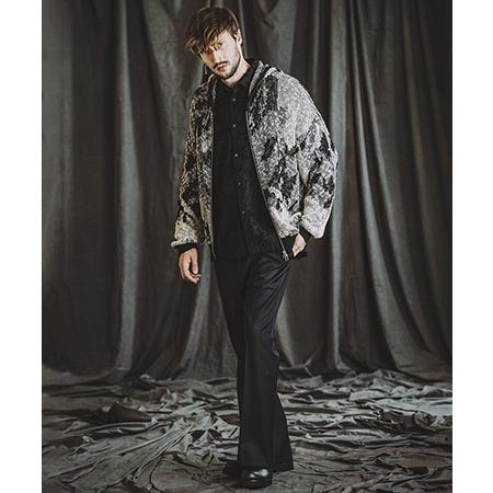 【NO ID.(ノーアイディー)】 アフ゛ストラクトJQニットZIPハ゜ーカ(855010-858K) | NO ID. | 07