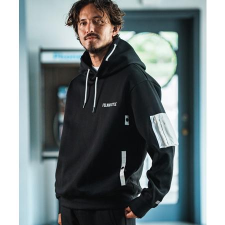 felkod（フィルコッド） 【】Military Like Cardboard Knit Parka 