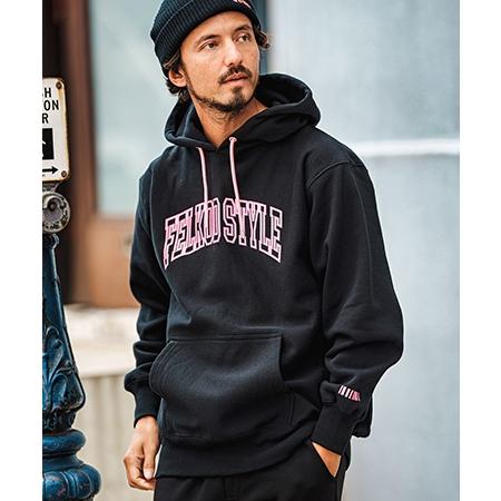 felkod（フィルコッド） 【】College Logo Back Brushed Parka 