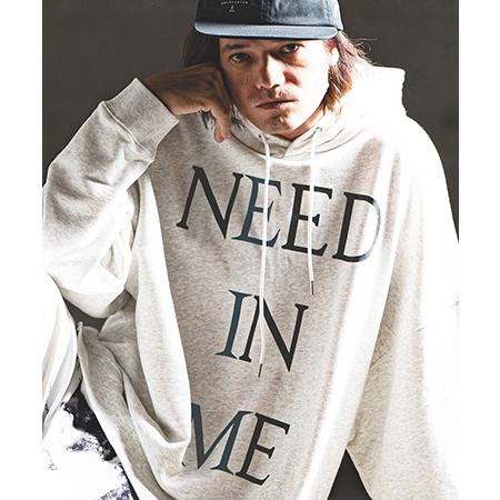 GLIMCLAP 【GLIMCLAP(グリムクラップ)】Printed oversized sweathoodie