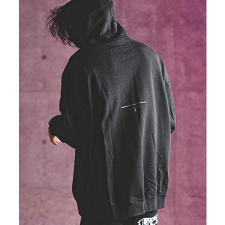 GLIMCLAP 【GLIMCLAP(グリムクラップ)】Printed oversized sweathoodie
