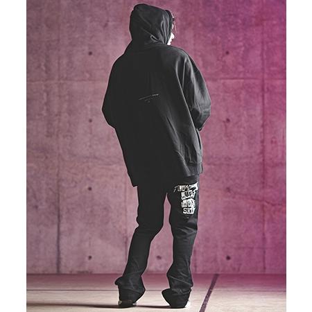 GLIMCLAP 【GLIMCLAP(グリムクラップ)】Printed oversized sweathoodie