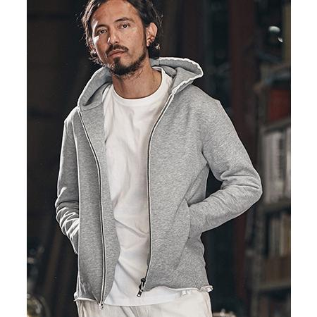 【wjk reluxe】heavy urake cut off hoodie パーカー(WR25S-15) | wjk reluxe | 18