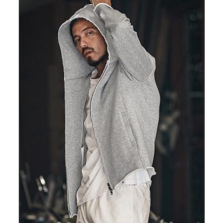 【wjk reluxe】heavy urake cut off hoodie パーカー(WR25S-15) | wjk reluxe | 19