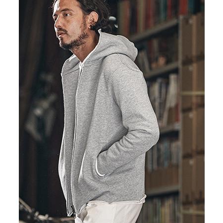 【wjk reluxe】heavy urake cut off hoodie パーカー(WR25S-15) | wjk reluxe | 20