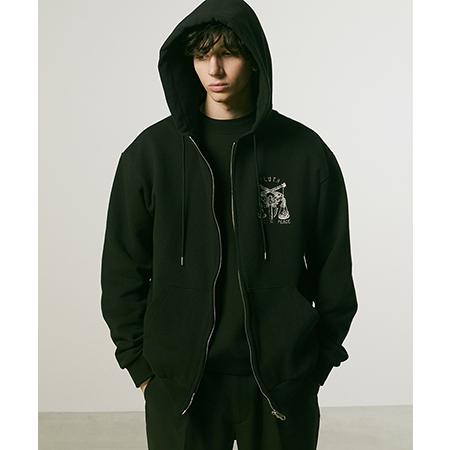 【roarguns(ロアーガンズ)】 CROSS CRY HOODIE パーカー(25FGB-11)の画像