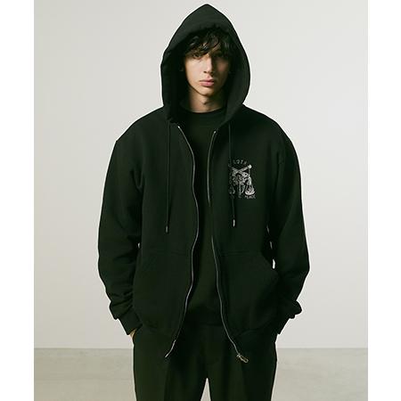 【roarguns(ロアーガンズ)】 CROSS CRY HOODIE パーカー(25FGB-11)の画像