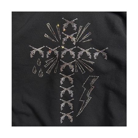 【roarguns(ロアーガンズ)】 CROSS CRY HOODIE パーカー(25FGB-11)の画像