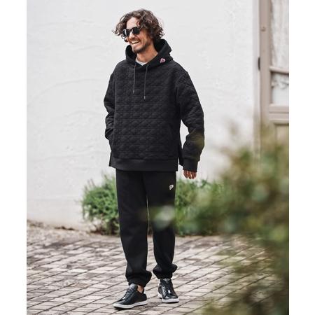 【1minute 1second(ワンミニットワンセカンド)】quilted side zip hoody with heart patch サイドジップパーカー(1M25A120) | 1minute 1second | 16