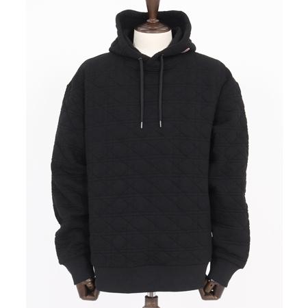 【1minute 1second(ワンミニットワンセカンド)】quilted side zip hoody with heart patch サイドジップパーカー(1M25A120) | 1minute 1second | 22