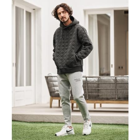 【1minute 1second(ワンミニットワンセカンド)】quilted side zip hoody with heart patch サイドジップパーカー(1M25A120) | 1minute 1second | 09
