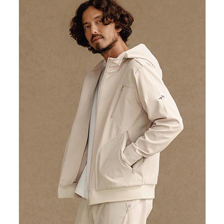 CALL&RESPONSEコールアンドレスポンス裏起毛 切り替えジップパーカーL CALL&RESPONSE(コールアンドレスポンス)】切り替えZIPパーカー-裏起毛