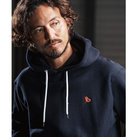 wjk reluxe 【wjk reluxe】heart balloon embroidery parka スウェット