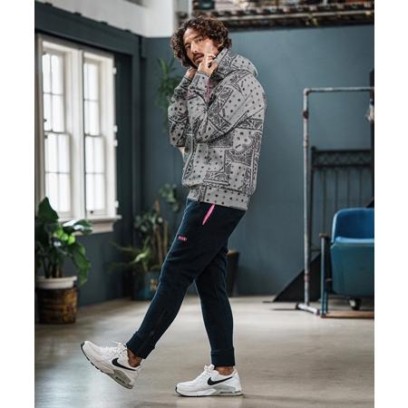 felkod（フィルコッド） 【】Bandana Cardboard Knit Zip Accent Parka 