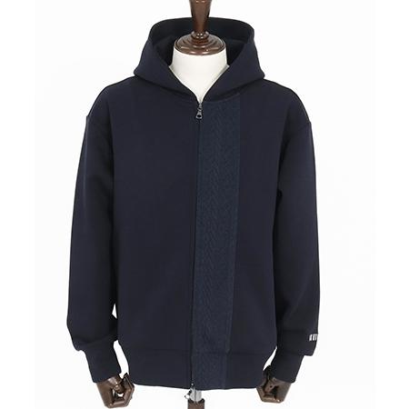 【felkod(フィルコッド)】Cable Knit Like Cardboard Knit Parka パーカー(F26S020) | felkod | 20