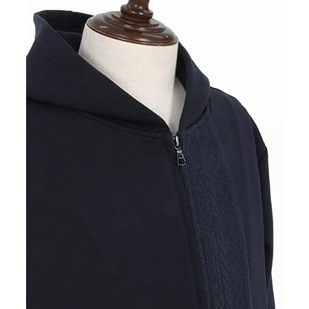 【felkod(フィルコッド)】Cable Knit Like Cardboard Knit Parka パーカー(F26S020) | felkod | 22